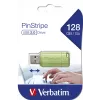Verbatim PinStripe USB atmintinė 128 GB USB Type-A 2.0 Žalia
