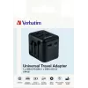Verbatim 49544 maitinimo kištuko adapteris Universalus Juoda