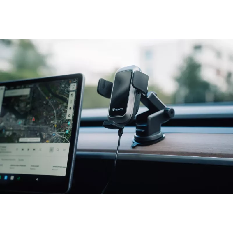 Verbatim FWC-03 Pro Qi Fast Wireless Autoladegerät retail Juoda