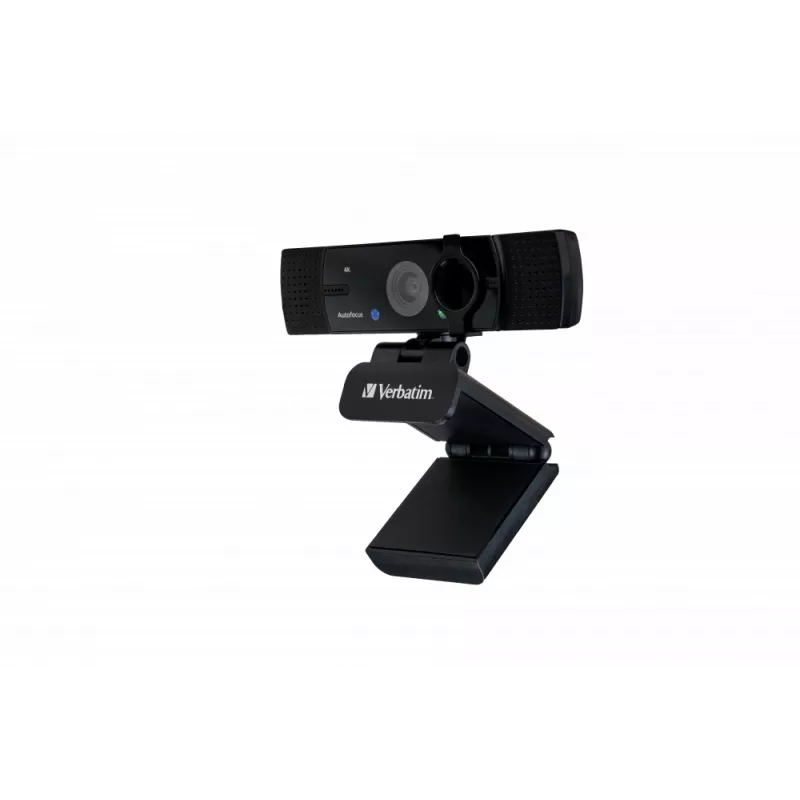 Verbatim 49580 internetinė kamera 3840 x 2160 pikselių USB 2.0 Juoda