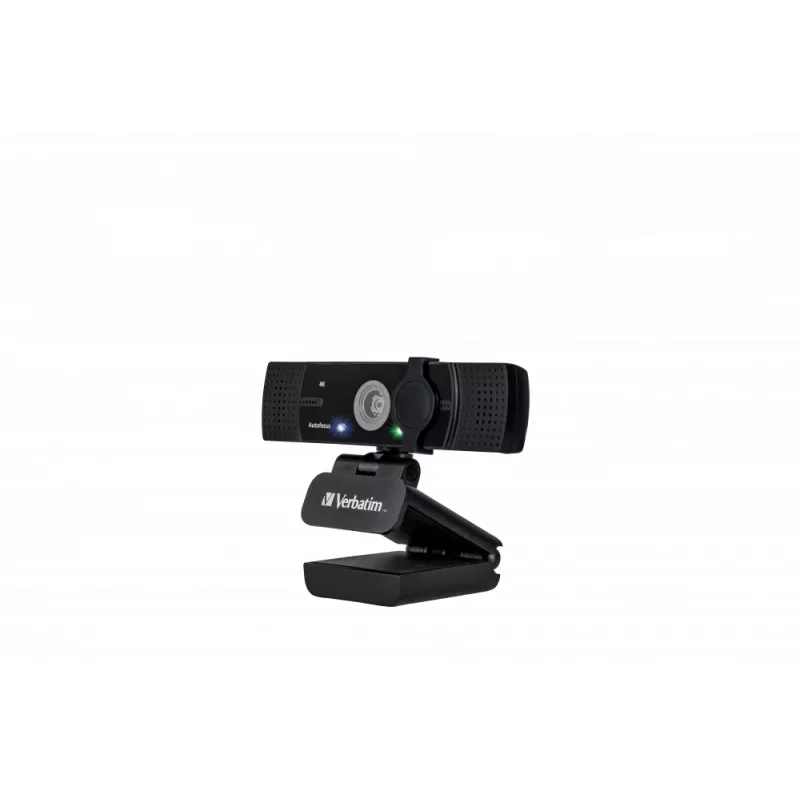 Verbatim 49580 internetinė kamera 3840 x 2160 pikselių USB 2.0 Juoda