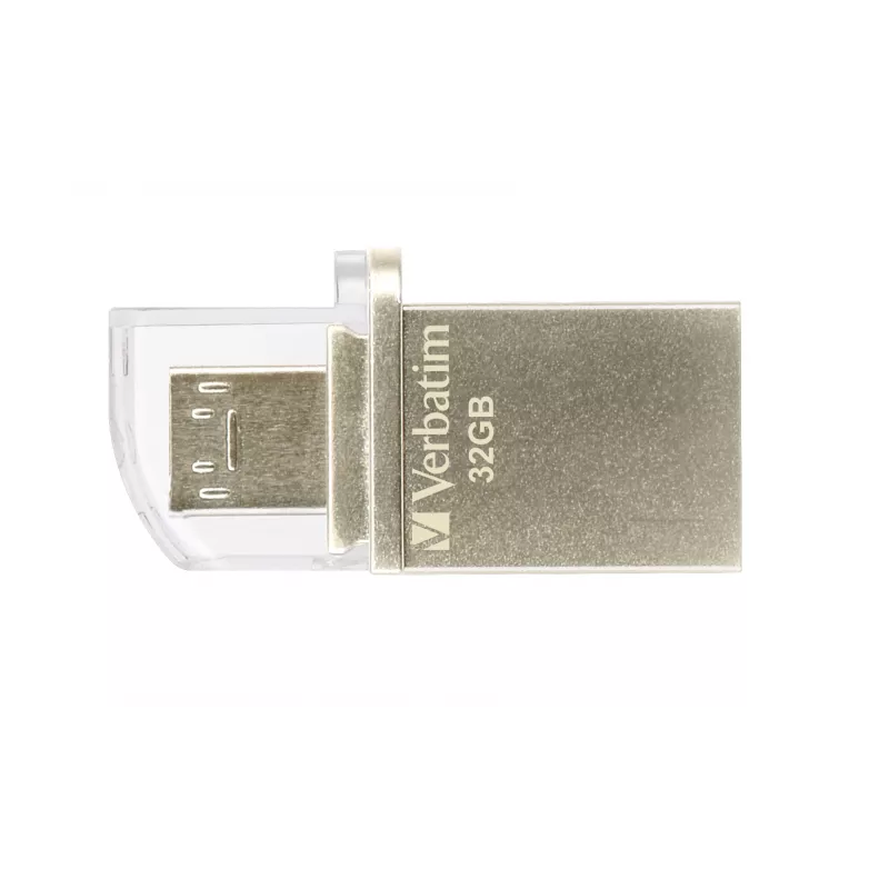 Verbatim Store 'n' Go OTG Micro USB atmintinė 32 GB USB Type-A / Micro-USB 3.2 Gen 1 (3.1 Gen 1) Sidabrinė