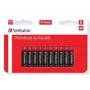 „Verbatim“ AAA šarminės baterijos, 1,5 V, 10 vnt. „Verbatim“ juodos / V49874