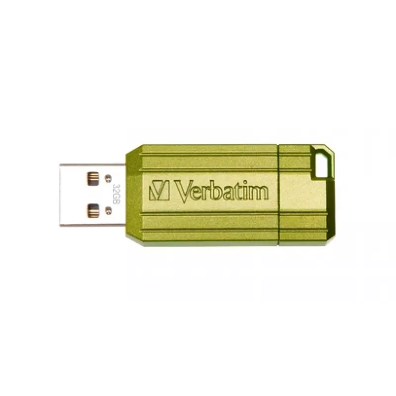 Verbatim PinStripe 3.0 - USB 3.0 atmintinė 32 GB - Eukalipto žalia