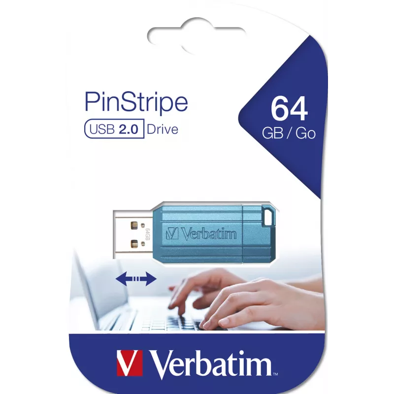 Verbatim 49961 USB atmintinė 64 GB USB Type-A 3.2 Gen 1 (3.1 Gen 1) Mėlyna