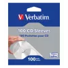 Verbatim CD rankovės (popierinės) 100 vnt.