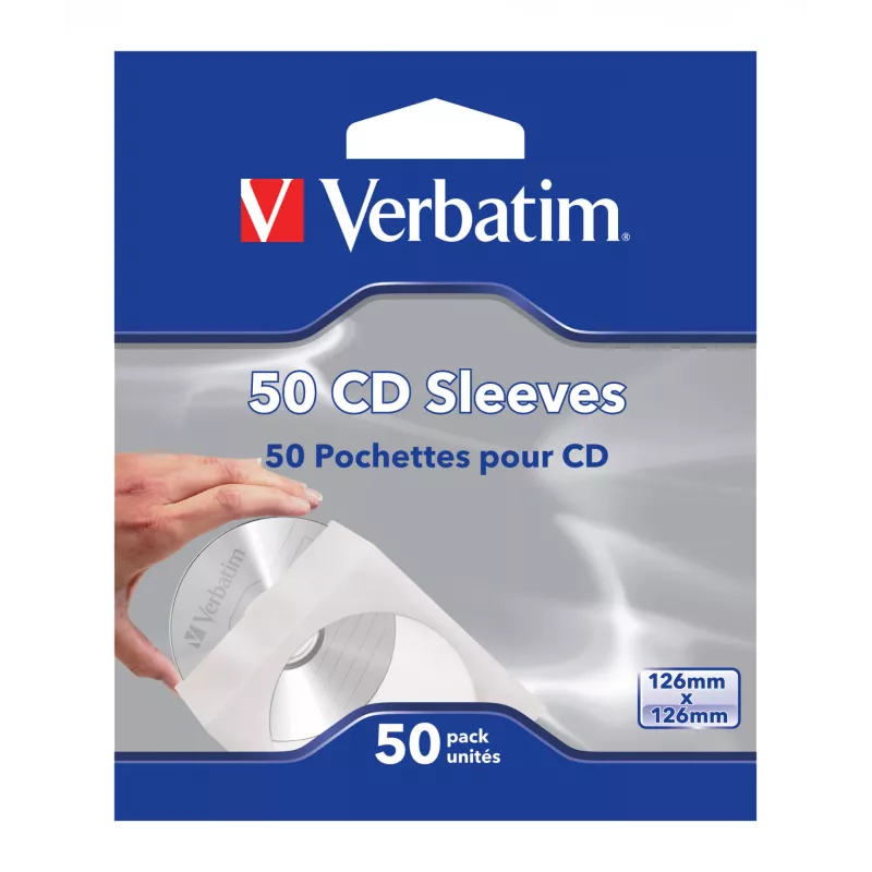 Verbatim CD įdėklai 50 vnt.