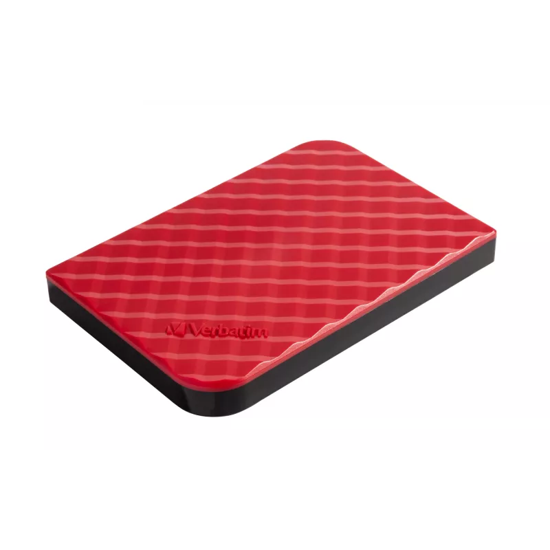 Verbatim Store 'n' Go USB 3.0 standusis diskas 1 TB raudonas, 1 TB, 3.2 Gen 1 (3.1 Gen 1), 5400 RPM, raudonas