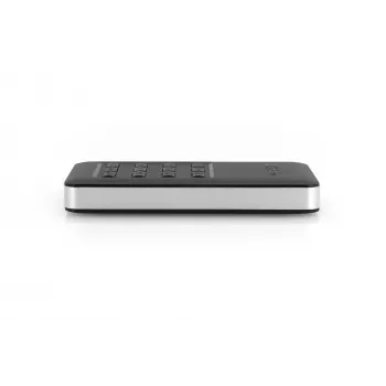 Verbatim Store 'n' Go nešiojamasis SSD su klaviatūros prieiga 256 GB, 256 GB, USB Type-C, 3.2 Gen 1 (3.1 Gen 1), Slaptažodžio apsauga, juoda, sidabrinė