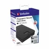 Verbatim Fingerprint Secure nešiojamasis standusis diskas 2 TB, juodas
