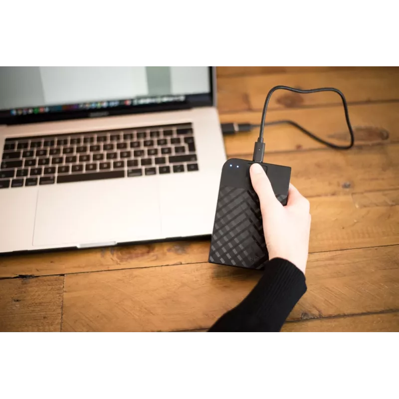 Verbatim Fingerprint Secure nešiojamasis standusis diskas 2 TB, juodas