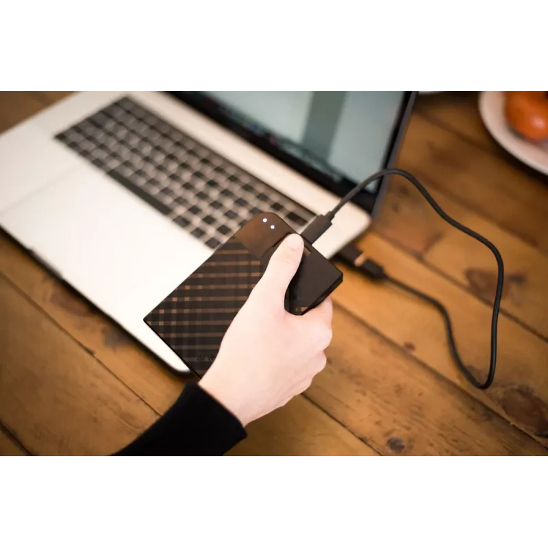 Verbatim Fingerprint Secure nešiojamasis standusis diskas 2 TB, juodas
