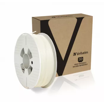 Verbatim 55326 3D spausdinimo medžiaga polipieno rūgštis (PLA) Balta 1 kg
