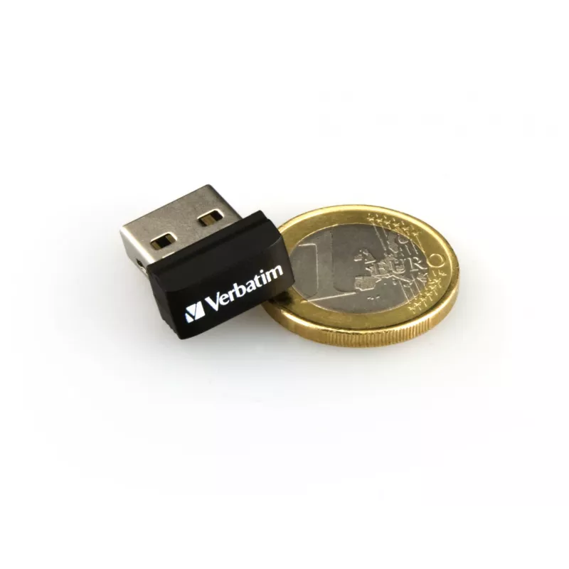 Verbatim Store 'n' Stay NANO - USB atmintinė 16 GB - juoda