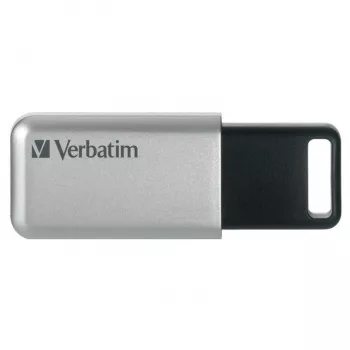 Verbatim Secure Pro - USB 3.0 atmintinė 64 GB - Sidabrinė