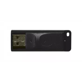 Verbatim Slider - USB atmintinė 32 GB - Juoda, 32 GB, USB Type-A, 2.0, 10 MB/s, stumdoma, juoda