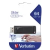 Verbatim Slider - USB atmintinė 64 GB - juoda