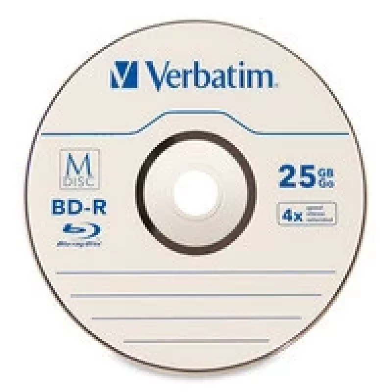 Verbatim 98909 tuščias Blu-Ray diskas BD-R 25 GB 25 vnt.