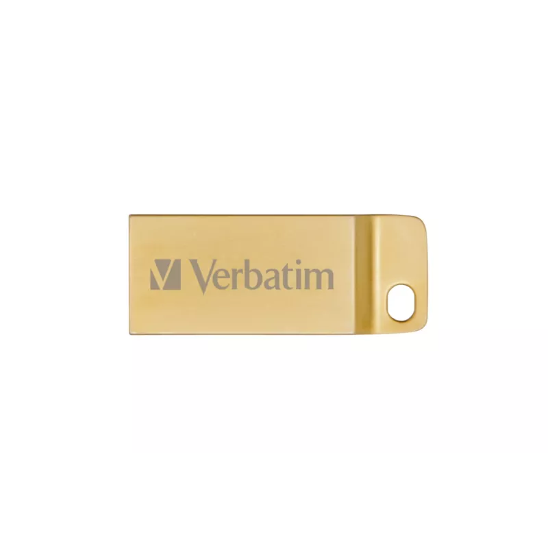 Verbatim Metal Executive - USB 3.0 atmintukas 64 GB - auksinis, 64 GB, USB Type-A, 3.2 Gen 1 (3.1 Gen 1), be dangtelio, 3,6 g, auksinis