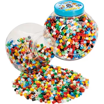 Hama 00008589 karoliukai Vamzdelio karoliukas Įvairiaspalvis 2000 vnt.