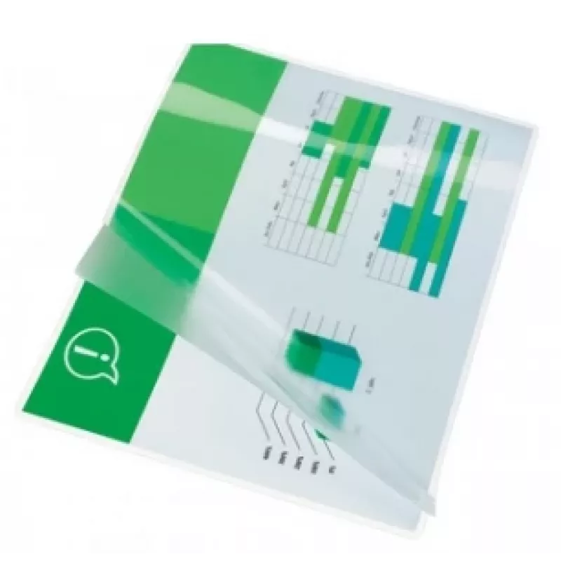 GBC Document Laminating Pouches A3 2x37.5 Micron Gloss (100)