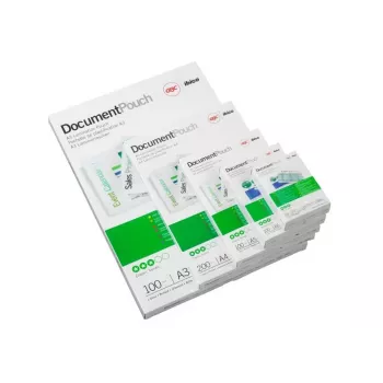 GBC Laminavimo plėvelė 54x86mm 250 mikronų, Blizgi, Balta, Polietilenas, 54x86, 0,5 mm, 54 mm