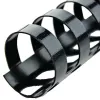 GBC CombBind Binding Combs 19mm A4 21R, juodi, 180 lapų, polivinilchloridas (PVC), A4, 1,9 cm, 990 g