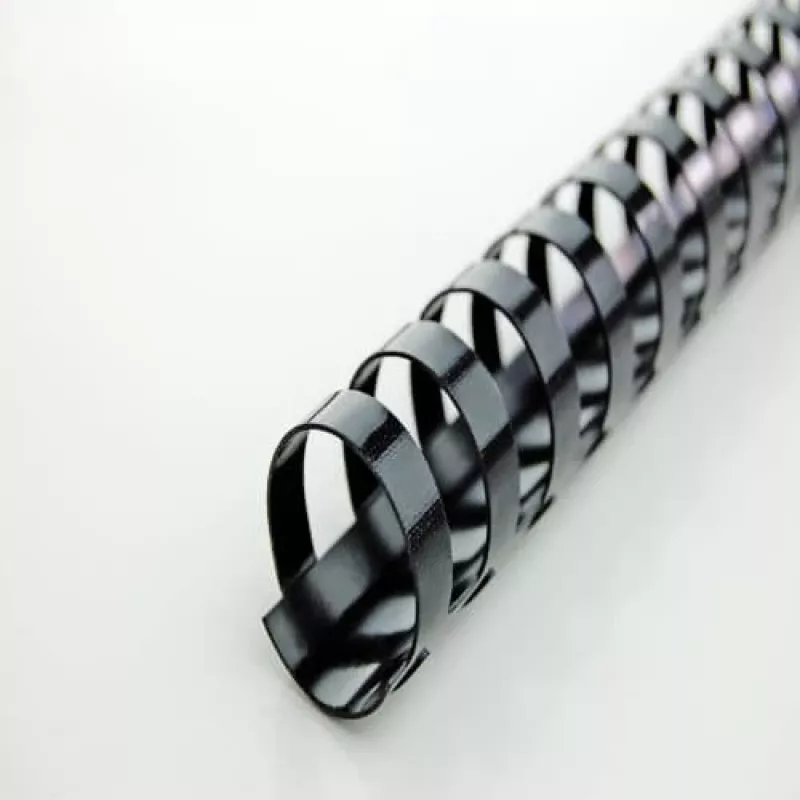 GBC CombBind Binding Combs 22mm A4 21R, juoda, 210 lapų, polivinilchloridas (PVC), A4, 2,2 cm, 1,16 kg