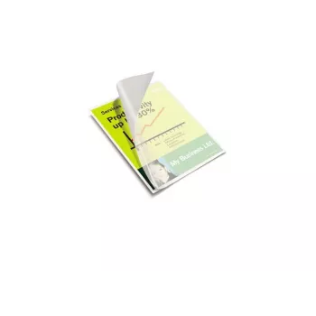 GBC laminavimo plėvelė A4 High Speed 100 mikronų, blizgi, skaidri, A4, 0,2 mm, 216 mm, 303 mm