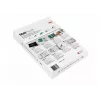 GBC laminavimo plėvelė A3 matinė 125 mikronai, matinė, balta, A3, 0,25 mm, 303 mm, 426 mm