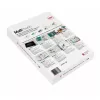 GBC laminavimo plėvelė A3 matinė 125 mikronai, matinė, balta, A3, 0,25 mm, 303 mm, 426 mm