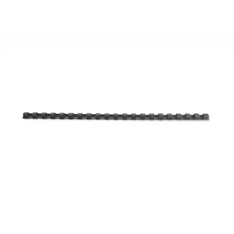 GBC CombBind įrišimo šukos 6 mm A4 21R, juoda, 25 lapai, polivinilchloridas (PVC), A4, 6 mm, 220 g