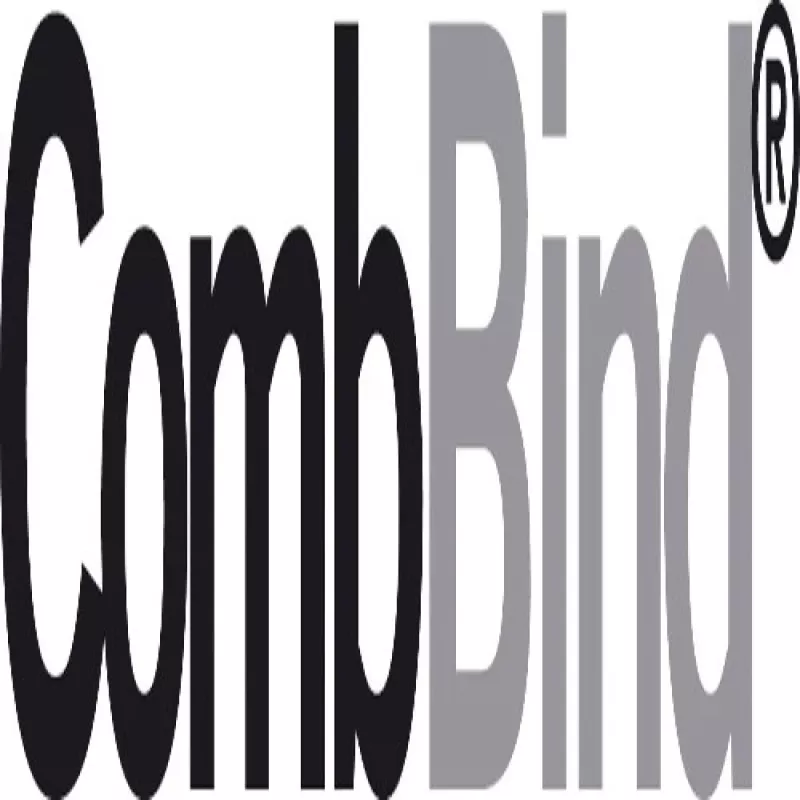 GBC CombBind įrišimo šukos 6 mm A4 21R, juoda, 25 lapai, polivinilchloridas (PVC), A4, 6 mm, 220 g