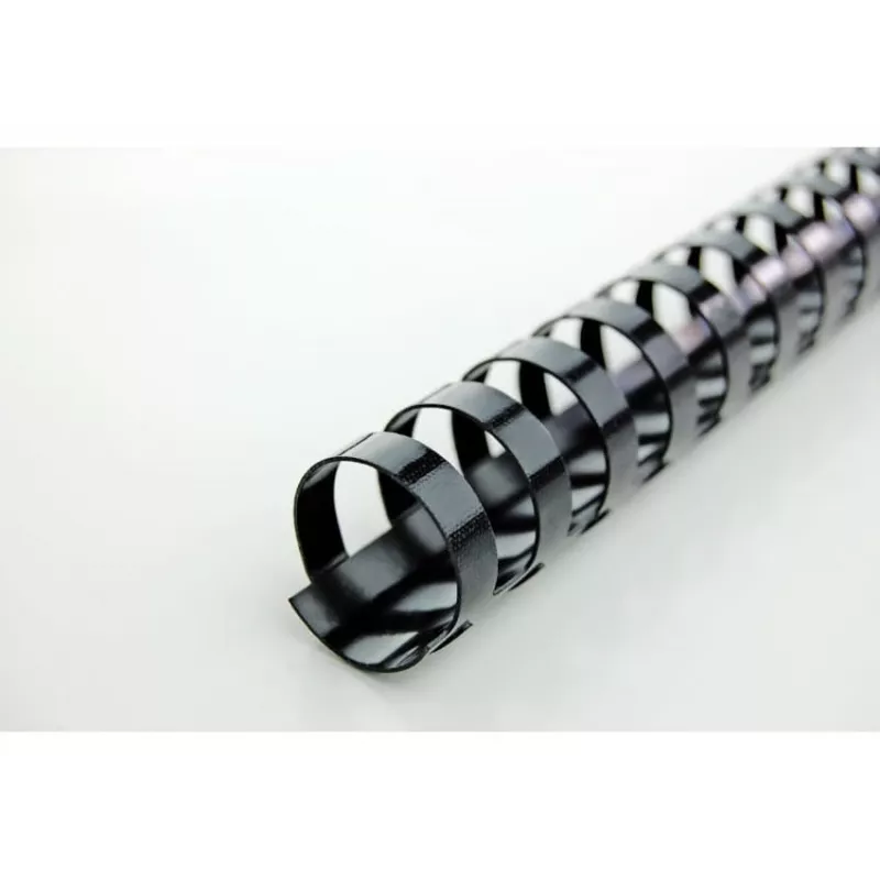 GBC CombBind Binding Combs 8mm A4 21R, Juoda, 45 lapai, Polivinilchloridas (PVC), A4, 8 mm, 240 g