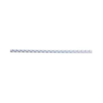 GBC CombBind Binding Combs 6mm A4 21R, White, 25 sheets, Polyvinyl chloride (PVC), A4, 6 mm, 78 mm