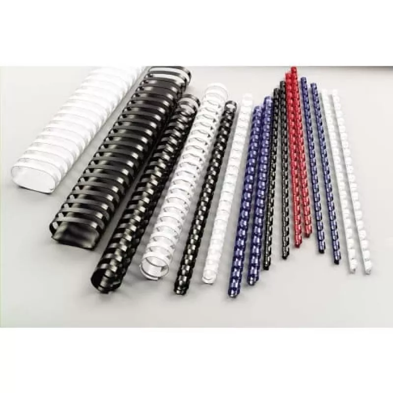 GBC CombBind Binding Combs 10mm A4 21R, Blue, 65 sheets, Polyvinyl chloride (PVC), A4, 100 vnt.