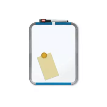 Nobo Small Magnetic Whiteboard plonas Sidabrinė Frame 58x43cm, Plastic, Steel, Sidabrinė, 585 x 14 x 432 mm, 1.03 kg