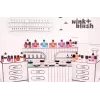 Miniverse Make It Mini Makeup serija 1, 8 m., įvairiaspalvis, plastikas