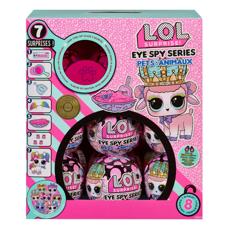 L.O.L. Surprise L.O.L. Surprise Eye Spy Pets Asst in PDQ