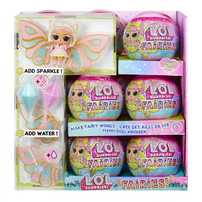 L.O.L. Surprise Fairy Tots Asst PDQ dėžutėje