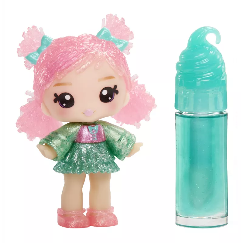 MGA Entertainment Yummiland lūpų blizgesio lėlė 2 serija – licorice (Susie Sour Straw)