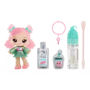 MGA Entertainment Yummiland lūpų blizgesio lėlė 2 serija – licorice (Susie Sour Straw)