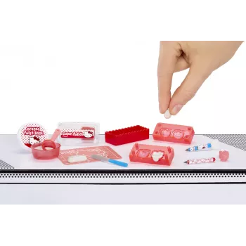 Miniverse Make It Mini Hello Kitty and Friends Series 3, 8 m., Hello Kitty, įvairiaspalvis, plastikas, derva