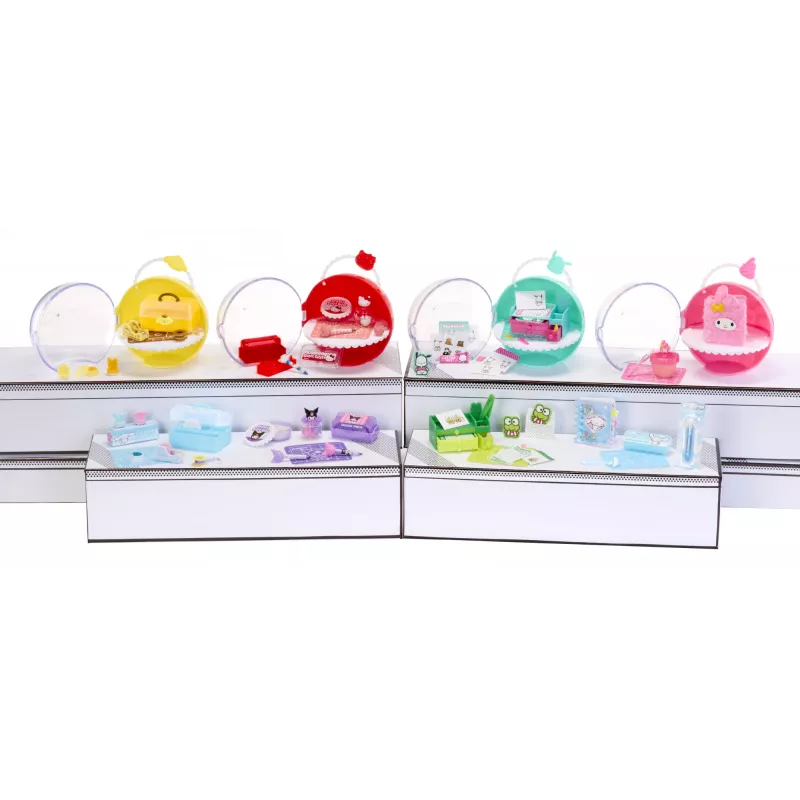 Miniverse Make It Mini Hello Kitty and Friends Series 3, 8 m., Hello Kitty, įvairiaspalvis, plastikas, derva