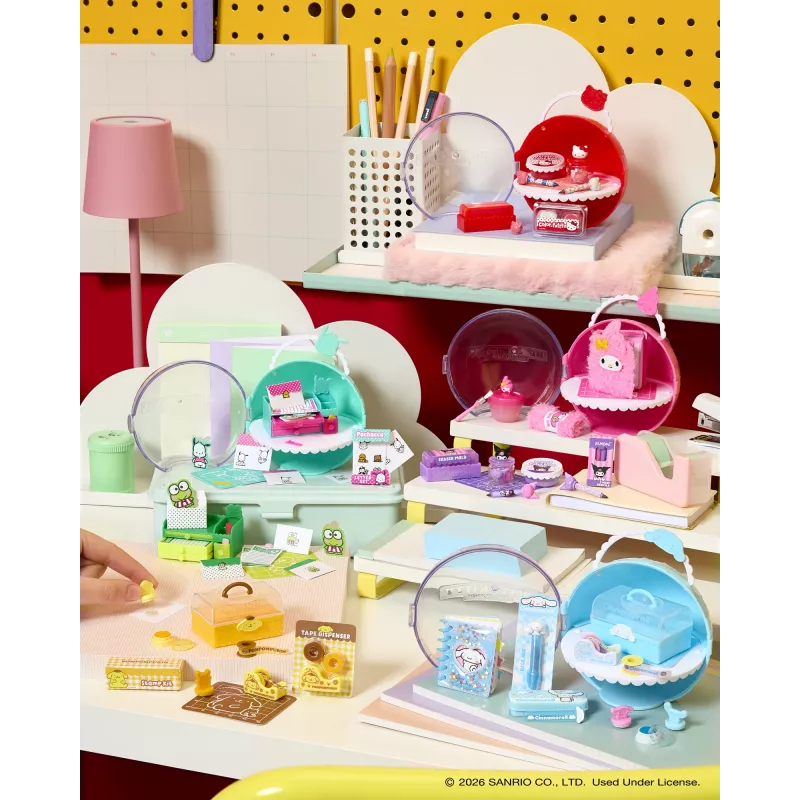 Miniverse Make It Mini Hello Kitty and Friends Series 3, 8 m., Hello Kitty, įvairiaspalvis, plastikas, derva