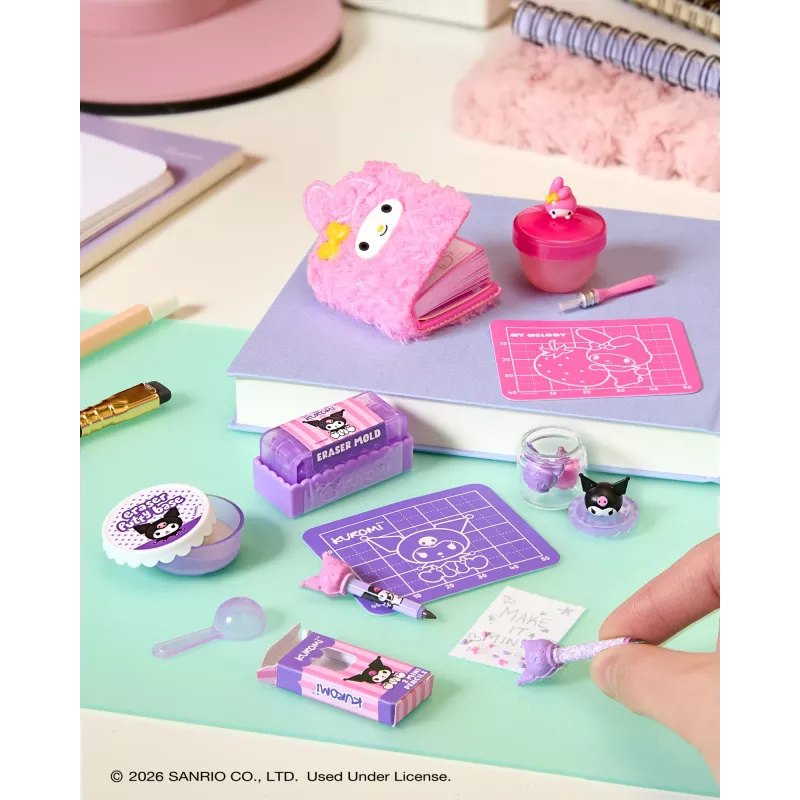 Miniverse Make It Mini Hello Kitty and Friends Series 3, 8 m., Hello Kitty, įvairiaspalvis, plastikas, derva
