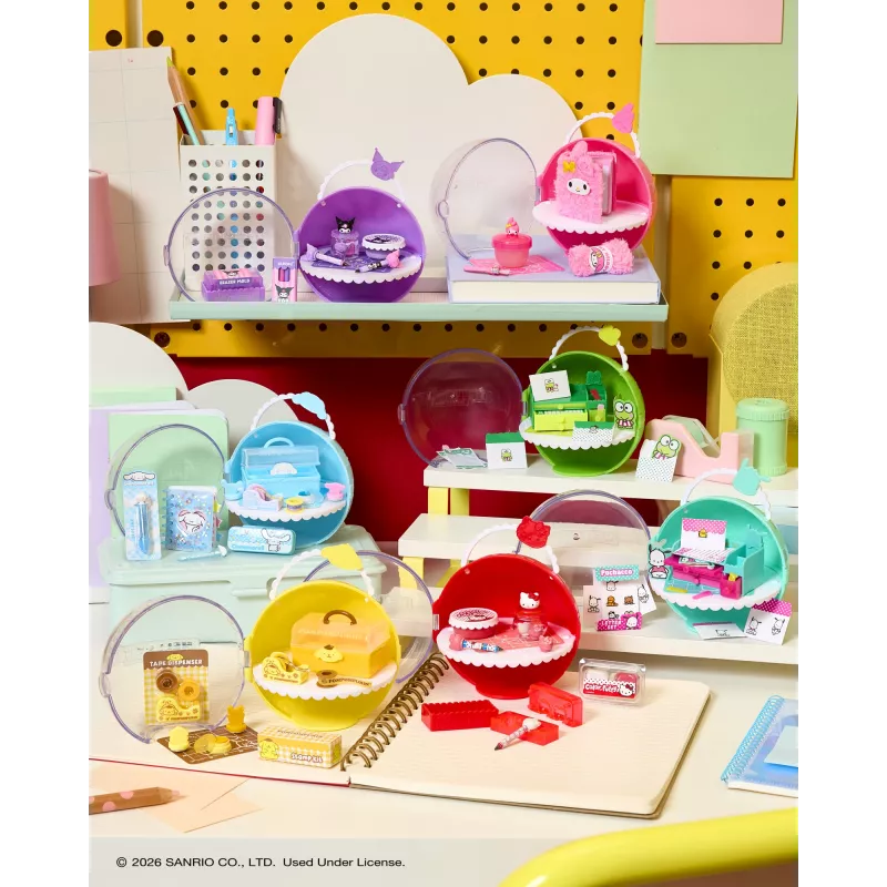 Miniverse Make It Mini Hello Kitty and Friends Series 3, 8 m., Hello Kitty, įvairiaspalvis, plastikas, derva