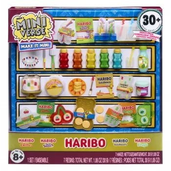 Miniverse Make It Mini Haribo Multipack, 8 m., įvairiaspalvis, plastikinis