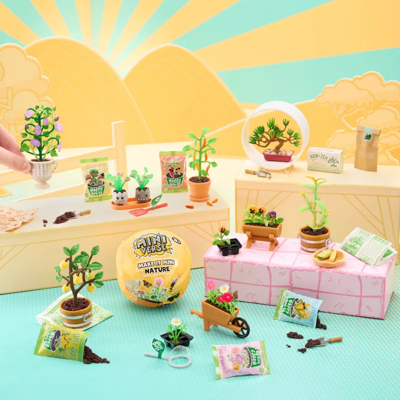 Miniverse Make It Mini Nature - Serie 3, 8 metų, įvairiaspalvis, plastikas