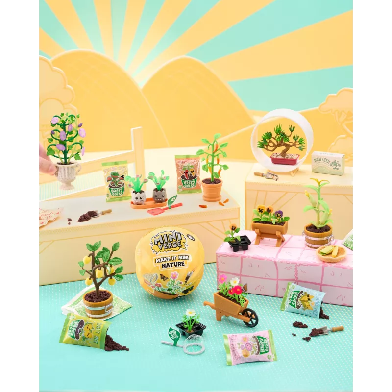 Miniverse Make It Mini Nature - Serie 3, 8 metų, įvairiaspalvis, plastikas